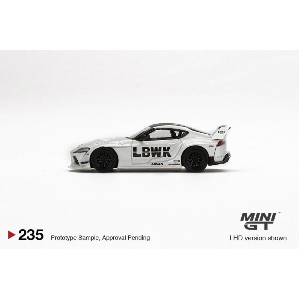 Машинка Mini GT LB☆WORKS Toyota GR Supra White - купить в